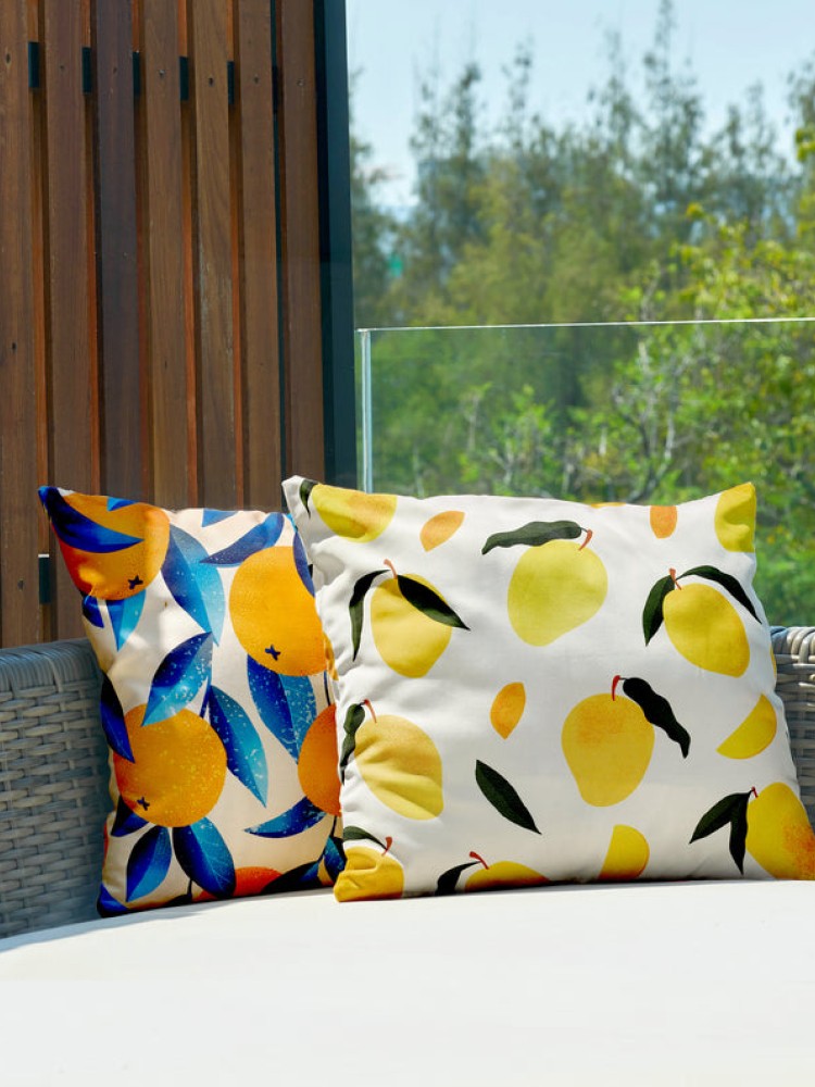 Lemon clearance outdoor cushions